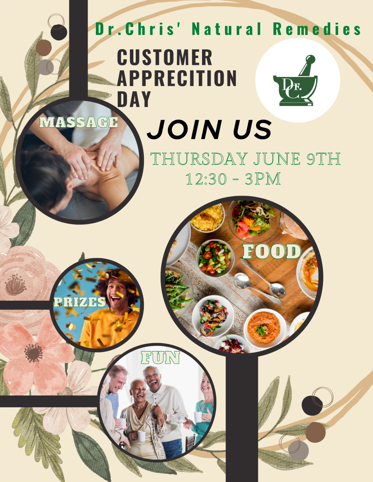 Customer Appreciation Day - Dr. Chris' Natural Remedies
